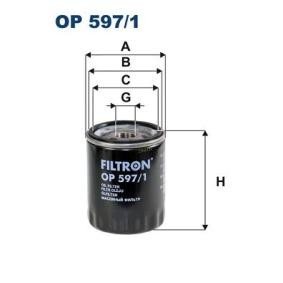 Filtro de aceite OP 597/1 CX-5 (KE, GH) 2.2D ac 2017