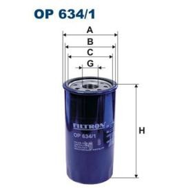 Olejový filtr 8-97167972-0� FILTRON OP634/1 AUDI, OPEL, HYUNDAI, HONDA, SUBARU