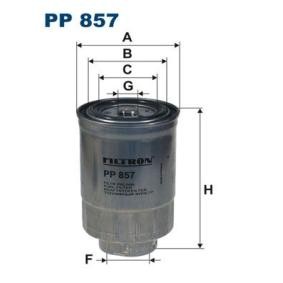 Filtre à carburant 16405-05E01 FILTRON PP857 NISSAN, INFINITI