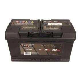 85-0016 MAXGEAR Batterie 12V 98Ah 850A B13 L5 mit Ladezustandsanzeige,  Pluspol rechts, Bleiakkumulator 85-0016 ❱❱❱ Preis und Erfahrungen