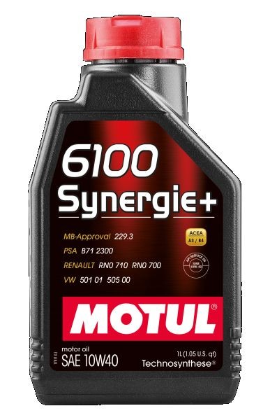 MOTUL Huile moteur 6100 SYNERGIE+ 10W40 108646