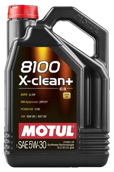 MOTUL Huile moteur 8100 X-CLEAN+ 5W30 109220