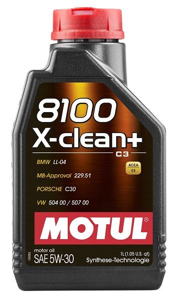 MOTUL Huile moteur 8100 X-CLEAN+ 5W30 109222