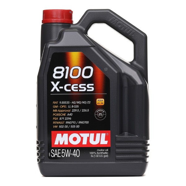 MOTUL Huile moteur 8100 X-CESS 5W40 109228