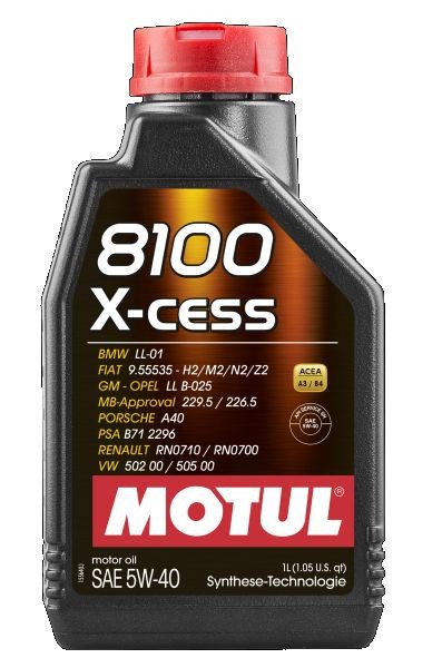 MOTUL Huile moteur 8100 X-CESS 5W40 109229