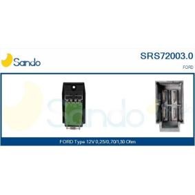 Gebläsewiderstand 3M5H-18B647-BA SANDO SRS72003.0 FORD, FORD USA