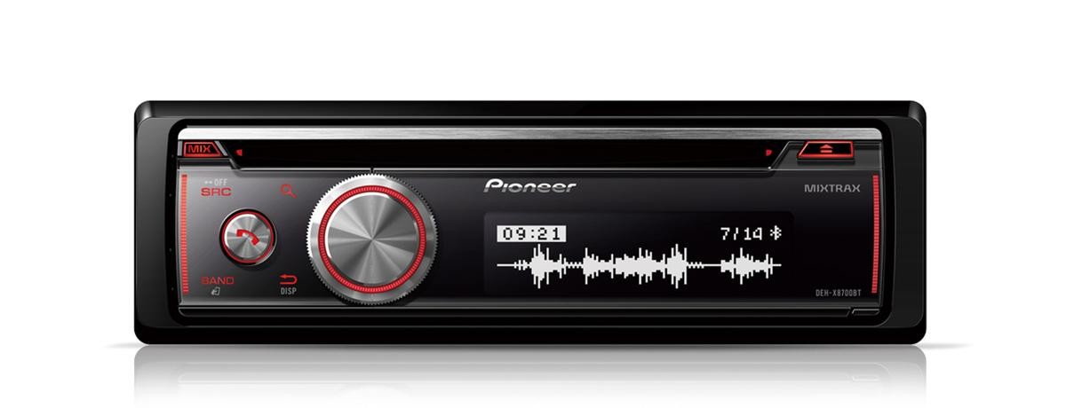 PIONEER DEH-X8700BT DEH-X8700BT Auto rádio Potência: 4x50W