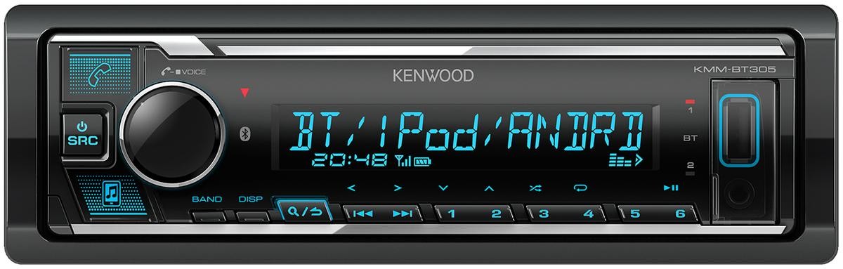 Bilradio KENWOOD KMM-BT305 ekspertviden