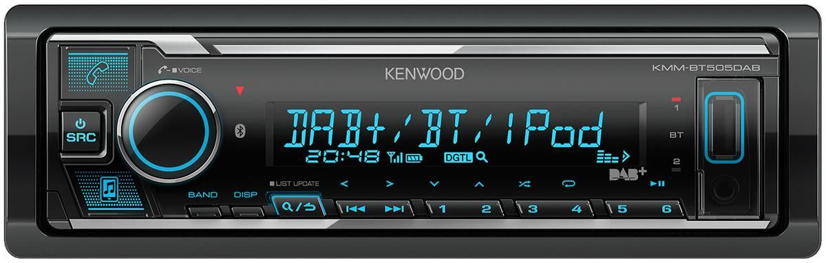 Bilradio KENWOOD KMM-BT505DAB ekspertviden