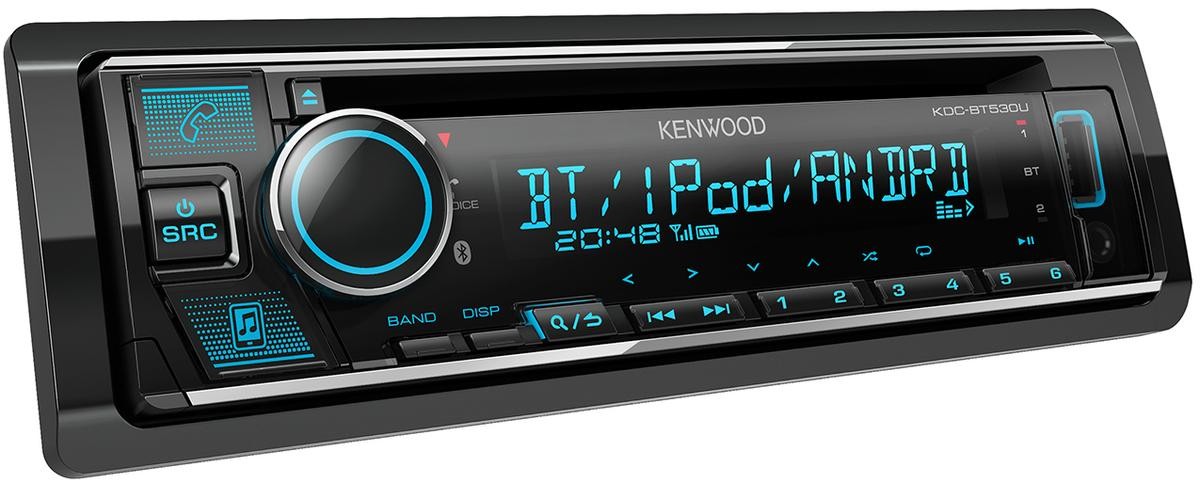 KENWOOD KDC-BT530U Auto rádio Potência: 4x50W