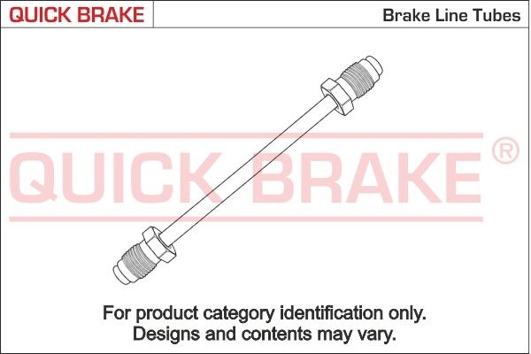 QUICK BRAKE  CU-1040B5-D Tubería de frenos