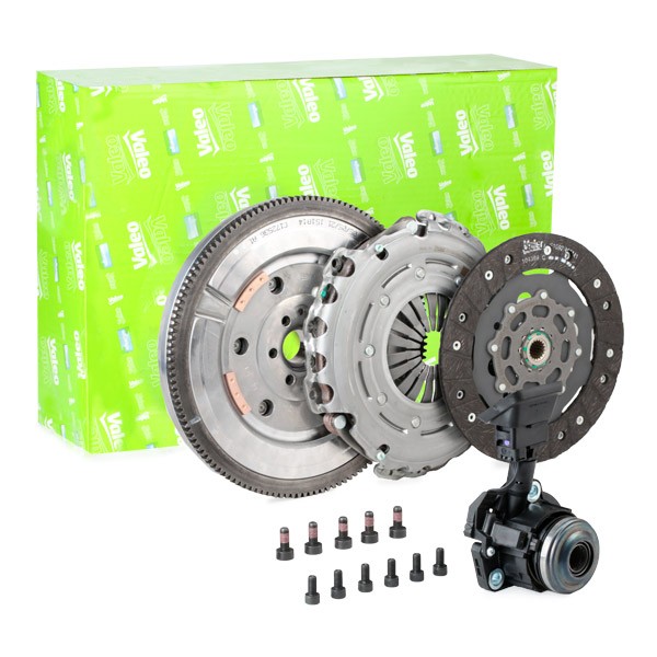 Image of VALEO Kit Frizione FULLPACK DMF (CSC) con dispositivo disinnesto centrale 837459 PEUGEOT,CITROËN,208 I Schrägheck (CA_, CC_),3008 (0U_)009