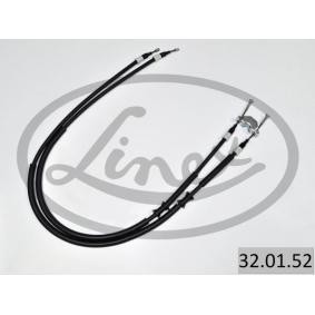 Cablu, frana de lucru 522 150 LINEX 32.01.52 OPEL, VAUXHALL