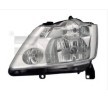 Buy 1501642 TYC 200522052 Headlamps 2021 for RENAULT MODUS / GRAND MODUS online