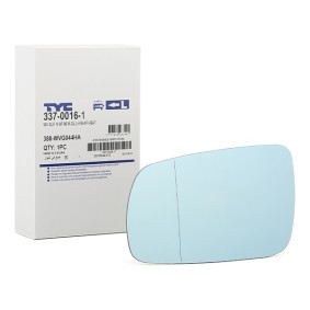 TYC 337-0016-1 Vetro specchio, specchio esterno