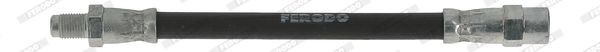 FERODO FHY2033 Bremsschlauch Länge: 185 mm, Gewindemaß 1: M 10X1, Gewindemaß 2: F 10X1