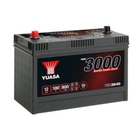 YUASA Nutzfahrzeugbatterien 12V 100Ah 800A N Bleiakkumulator