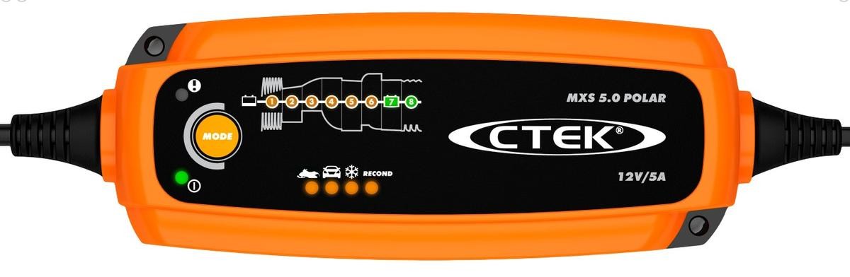 CTEK MXS, 5.0 Polar 56-855 Batterieladegerät Eingangsspannung: 230V