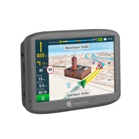 NAVITEL GPS bilnavigator 5 tum NAVE200T 5 tum, med röststyrning, med fartkameradetektor, med TMC