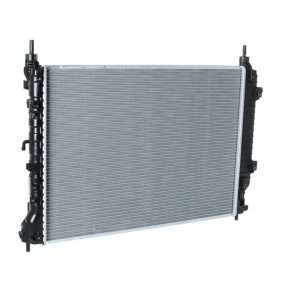 Radiador, refrigeración del motor Malla radiador: 673 x 502 x 34 mm con OEM número 4819583