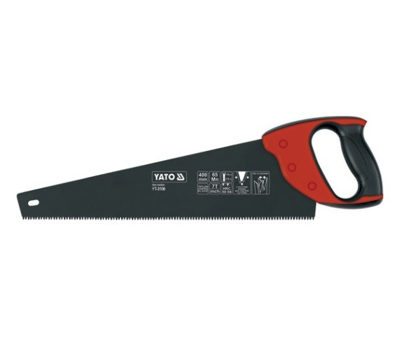 Yato YT-3106, Grovt sagblad, Tre, Stål, ABS syntetisk, Sort, Rød, 40 cm
