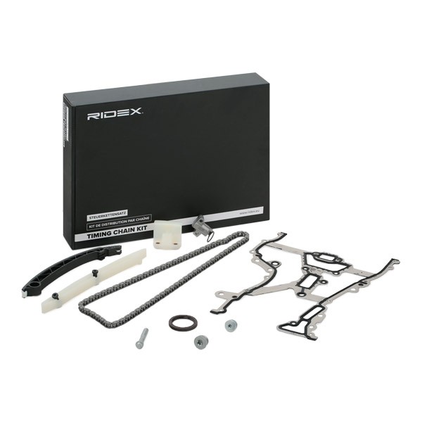 Image of RIDEX Kit catena distribuzione con guarnizione 1389T0056 OPEL,VAUXHALL,Corsa D Schrägheck (S07),Meriva A (X03),Corsa C Schrägheck (X01)009