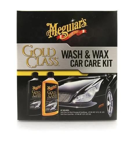 MEGUIARS GOLD CLASS, CAR CARE KIT, WASH & WAX G9966EU Detergente per vernice