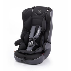 Babyauto Nico Kindersitz Auto mitwachsend 8436015313620 ohne Isofix, Gruppe 1/2/3, 9-36 kg, 5-Punkt-Gurt, anthrazit/schwarz, mitwachsend