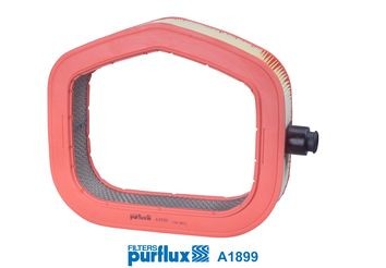 PURFLUX  A1899 Vzduchový filtr Výška: 86mm
