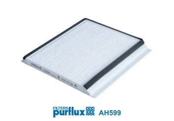 PURFLUX  AH599 Filtro abitacolo Lunghezza: 225mm, Largh.: 230mm, Alt.: 24mm
