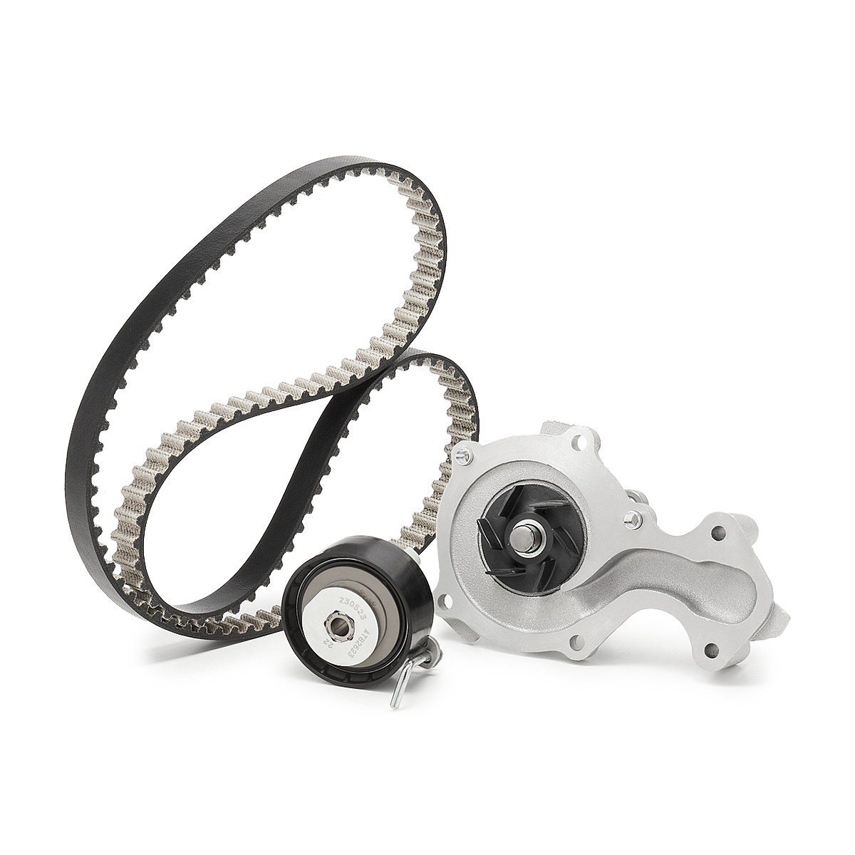 DAYCO Vesipumppu + Jakohihnasarja KBIOWP020 FORD,Fiesta Mk6 Schrägheck (JA8, JR8),FOCUS III Turnier,FOCUS III,Mondeo V Kombi (CF) | Alk. 125,78 €
