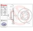 Comprare BREMBO 09D61711 Kit dischi freno 2023 per Toyota Hilux N30 online