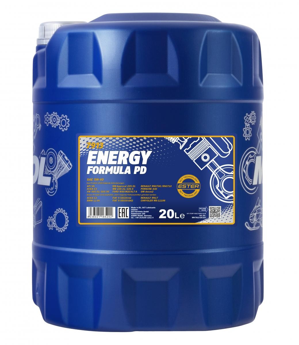 MANNOL ENERGY FORMULA PD MN7913-20 Motorový olej