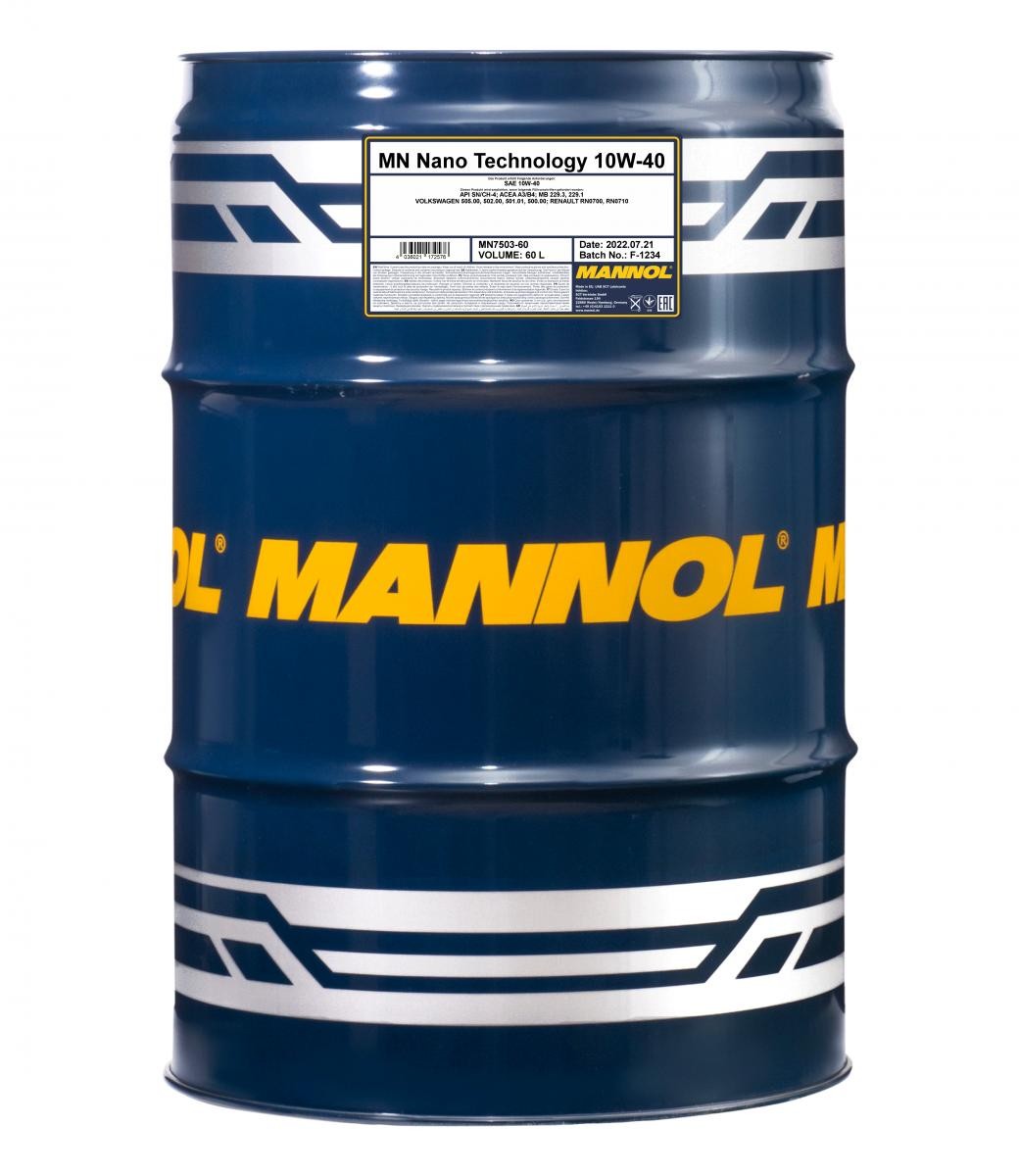 MANNOL NANO TECHNOLOGY MN7503-60 Motoröl