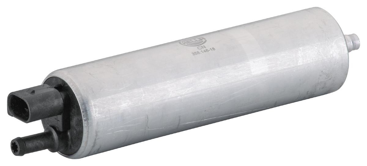 HELLA Polttoainepumppu Sähköinen 8TF 358 146-181  BMW,5 Limousine (E39),5 Touring (E39),X5 (E53),7 (E38)