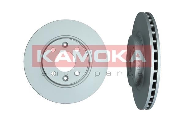 KAMOKA 103321 Disco freno Spessore disco freno: 22mm, N° fori: 4, Ø: 258mm, Ø: 258mm