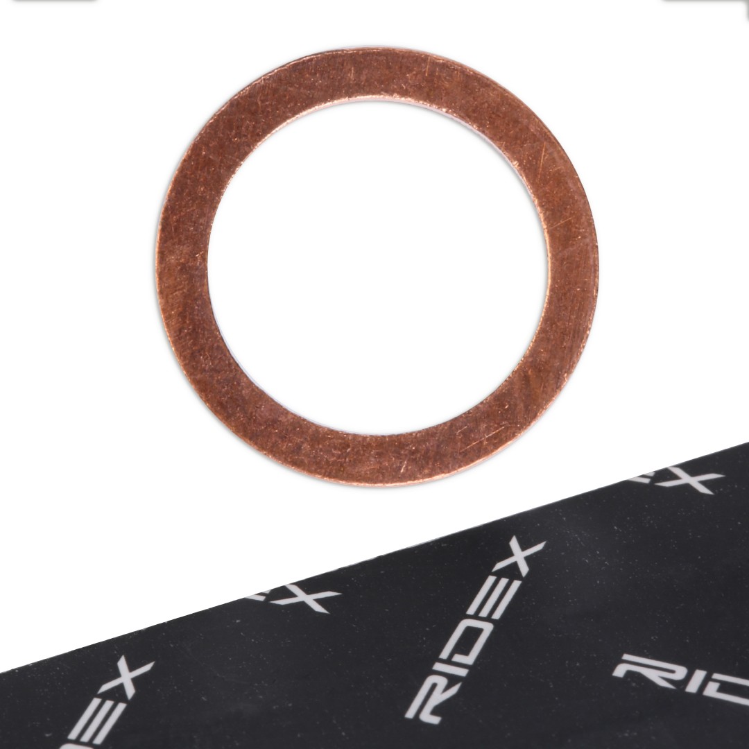 RIDEX 135O0029 Anello di tenuta, vite di scarico olio Ø: 13,5mm, Spessore: 1mm, Diametro interno: 10mm