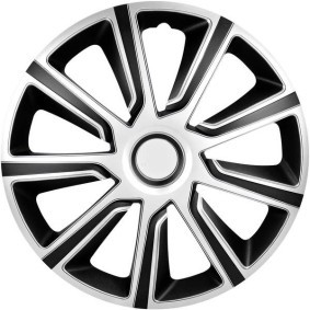VW POLO Navkapsler Mængdeenhed: sæt 13 COSMO SILVER BLACK