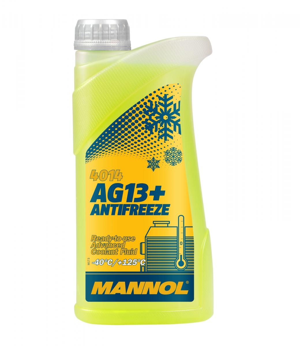 MN4014-1 MANNOL AG13+ Advanced Kühlmittel G13 gelb, 1l MN4014-1