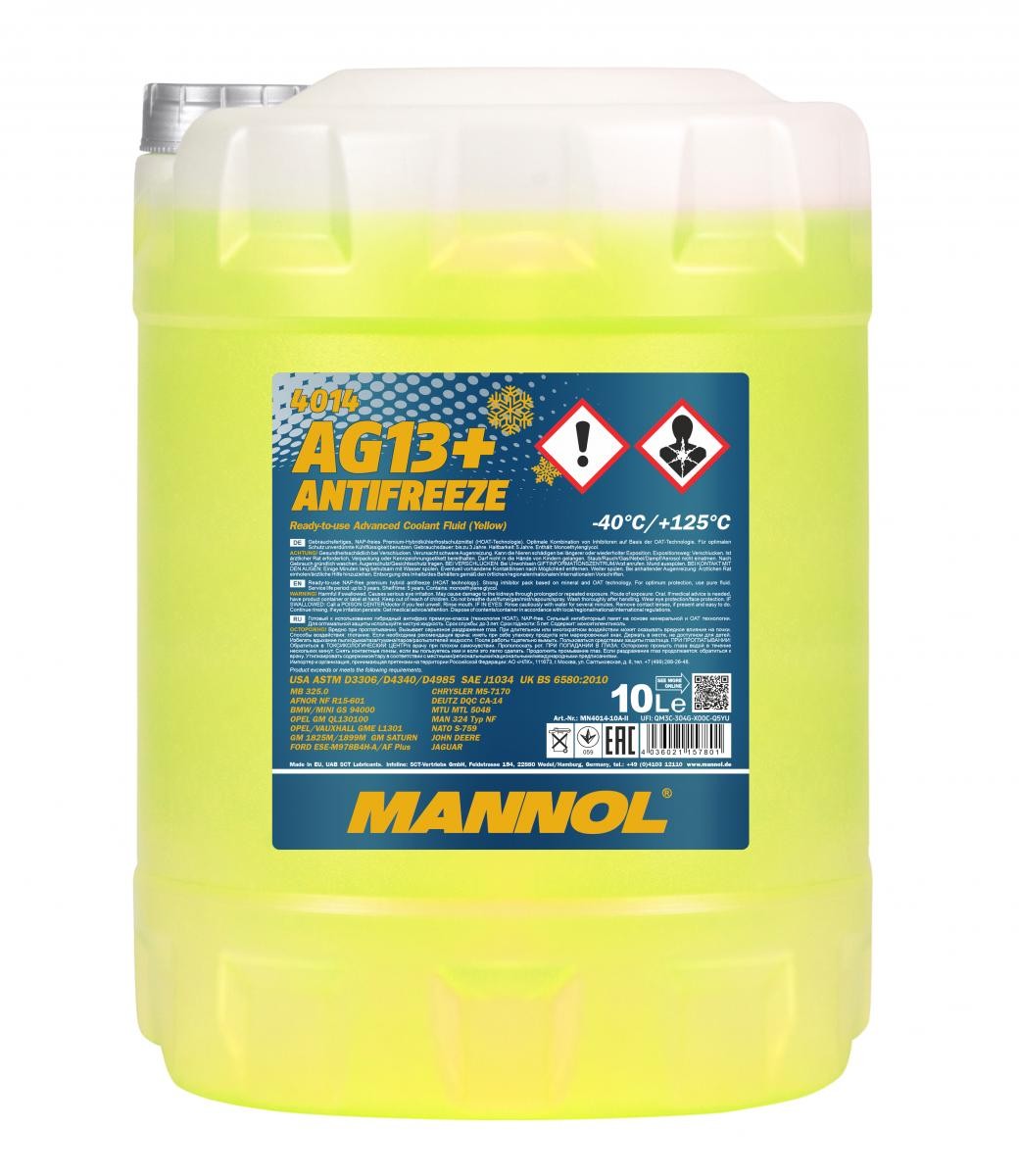 MANNOL AG13+ Advanced MN4014-10 Frostschutz Temperaturbereich von: -40°C, Spezifikation: G13