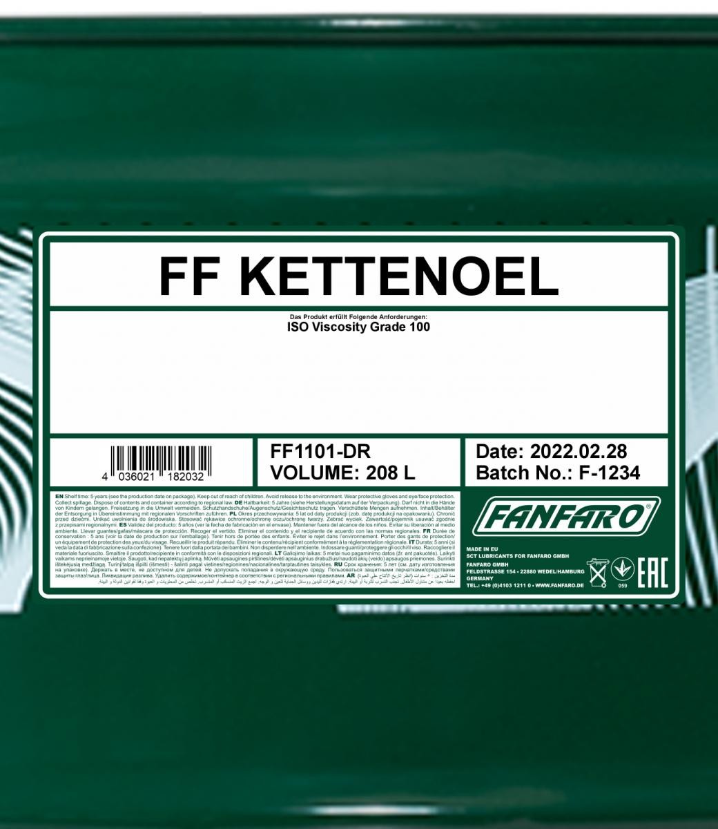 Olio per catena FANFARO FF1101-DR valutazione