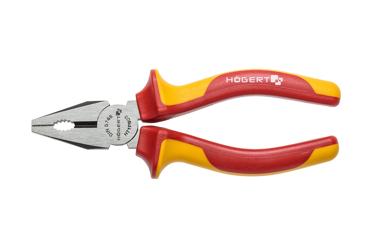 Högert Technik Kombinasjonstang 200 mm, 1000 V, VDE HT1P907