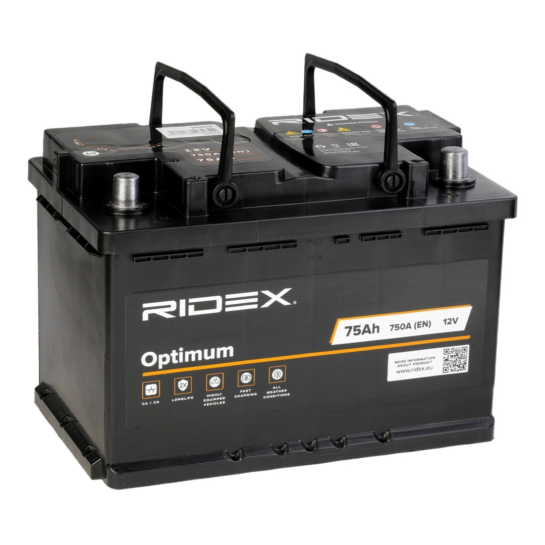 Fahrzeugbatterie RIDEX 1S0009 4064138262651