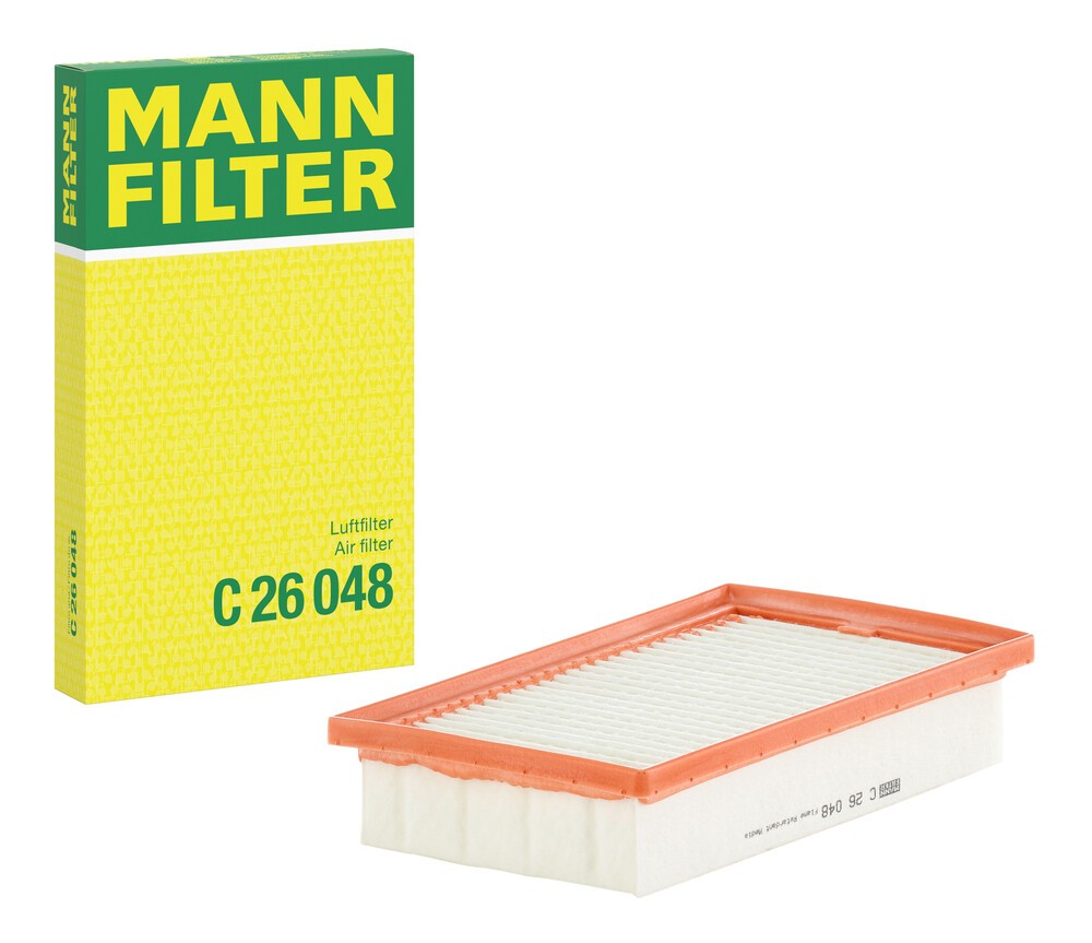 Image of MANN-FILTER Filtro aria Cartuccia filtro C 26 048 Filtro dell'aria,Filtro aria motore HYUNDAI,KIA,ACCENT IV (RB),ACCENT IV Stufenheck (RB)009