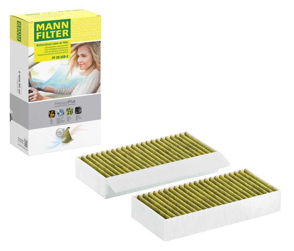 MANN-FILTER Raitisilmasuodatin FreciousPlus Aktiivihiilisuodatin FP 26 028-2 Sisäilmansuodatin,Suodatin, Sisäilma MERCEDES-BENZ,M-Klasse (W166)