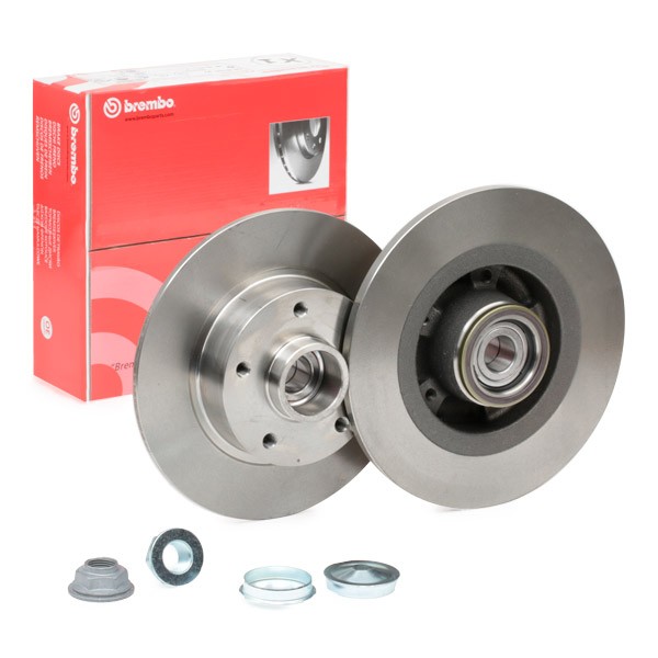 Image of BREMBO Disco freno PRIME LINE - With Bearing Kit pieno 08.B397.27 Dischi freno,Dischi dei freni RENAULT,Scénic III (JZ0/1_),GRAND SCÉNIC III (JZ0/1_)009