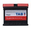 TAB Starterbatterie 12V 54Ah 510A B13 DIN 55401 SMF Bleiakkumulator