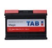 TAB Magic 12V 78Ah 750A B13 DIN 57549 SMF Bleiakkumulator 189080