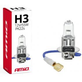 Bulb, spotlight H3 55W PK22s Halogen 01478 BMW 3 Series, 5 Series, 1 Series