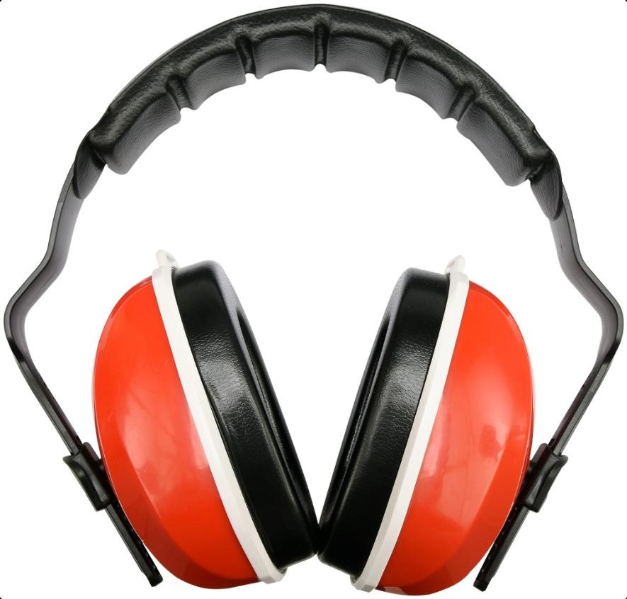Yato YT-74621, Voksen, Sort, Rød, ABS, Skum, Polyoksymetylen (POM), Polyvinylklorid (PVC), Hodebånd, 27 dB, EN 352-1:2002